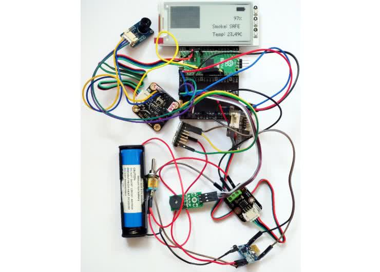 Internet Rzeczy w pomiarach środowiskowych (24). Wykrywanie pożaru z użyciem kamery termowizyjnej