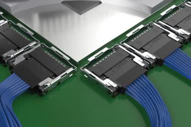 Niskoprofilowe złącza kabel-płytka z możliwością montażu pod elementami chłodzenia