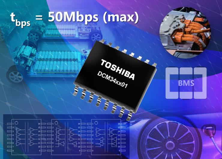 Szybkie, 4-kanałowe izolatory cyfrowe z kwalifikacją AEC-100, o przepustowości do 50 Mbps