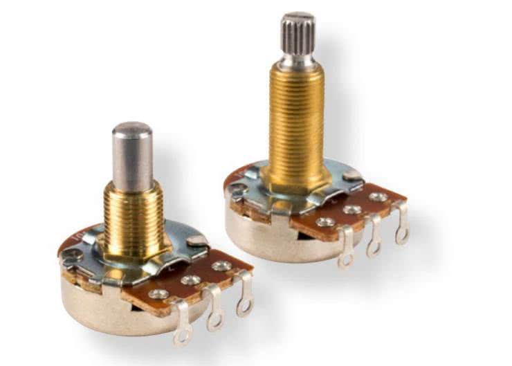 Potencjometry do gitar elektrycznych i profesjonalnego sprzętu audio