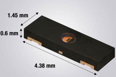 Czujnik światła z kwalifikacją AEC-Q100 w obudowie o wymiarach 4,4 × 1,5 × 0,6 mm