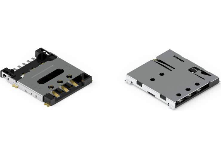 Złącza Nano SIM i microSD o wysokiej niezawodności