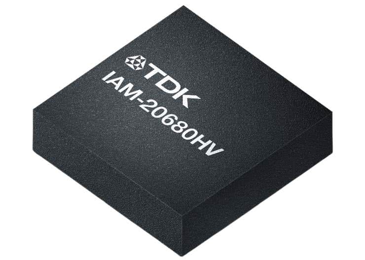 6-osiowy czujnik inercyjny do pracy w temperaturze otoczenia do +125°C