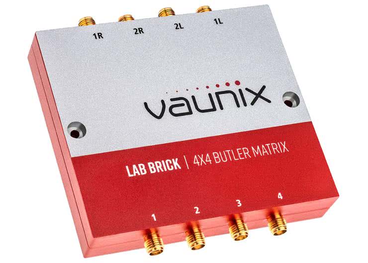 Macierz Butlera 4×4 do testowania aplikacji MIMO, Wi-Fi i łączności komórkowej