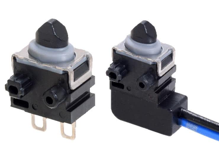 Miniaturowe przełączniki z funkcją wykrywania stanu i usterek