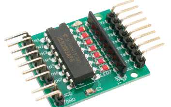 Stopień mocy z układem ULN2003