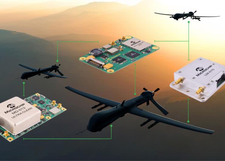 Precyzyjne moduły synchronizacji czasu do zastosowań w dronach i satelitach