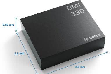 Czujnik inercyjny do pracy w rozszerzonym zakresie temperatury otoczenia od –40 do +105°C