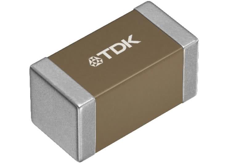 100-woltowy kondensator MLCC w rozmiarze 1608 o rekordowej pojemności 1 μF