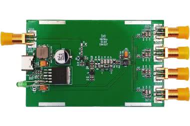 Wzmacniacz dystrybucyjny do warsztatowego generatora OCXO