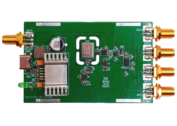 Warsztatowy generator OCXO 10 MHz