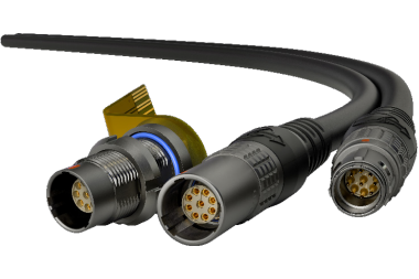 Wytrzymałe, miniaturowe złącza LEMO z serii Optima D do systemów mission-critical