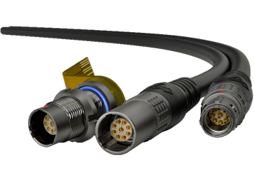 Wytrzymałe, miniaturowe złącza LEMO z serii Optima D do systemów mission-critical
