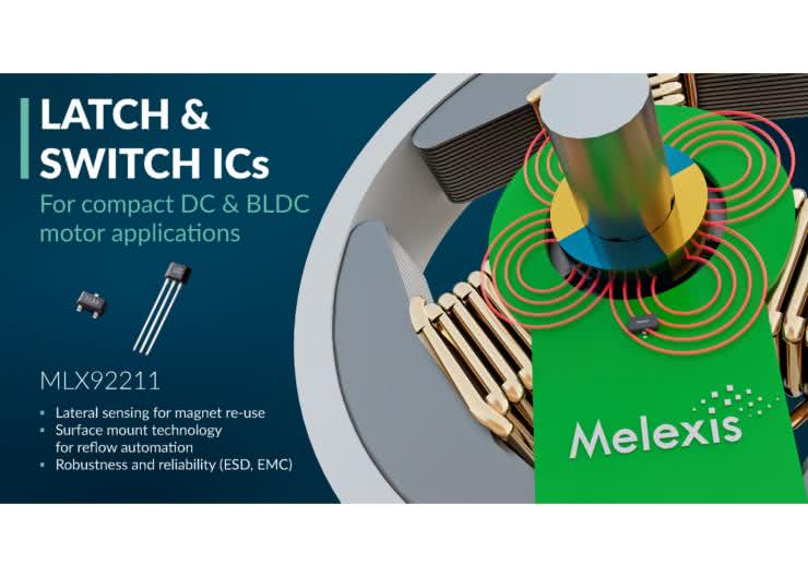 Przełącznik Halla do wykrywania pola magnetycznego równoległego do powierzchni obudowy