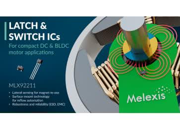 Przełącznik Halla do wykrywania pola magnetycznego równoległego do powierzchni obudowy