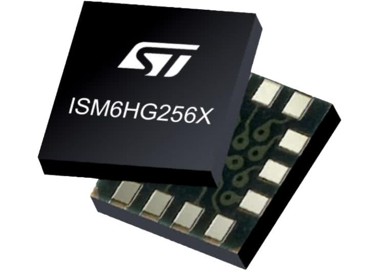 6-osiowy moduł IMU do śledzenia małych drgań i ruchów o dużej dynamice