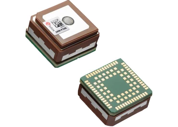 Miniaturowy moduł nawigacyjny na pasma L1 i L5