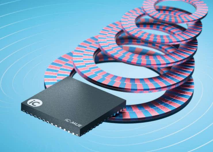 Magnetyczny, absolutny przetwornik położenia kątowego o 21-bitowej rozdzielczości