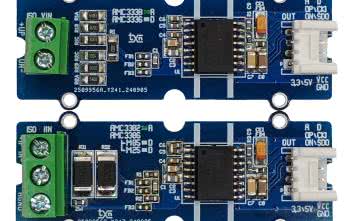 Izolowane moduły pomiarowe prądu i napięcia z interfejsem Grove