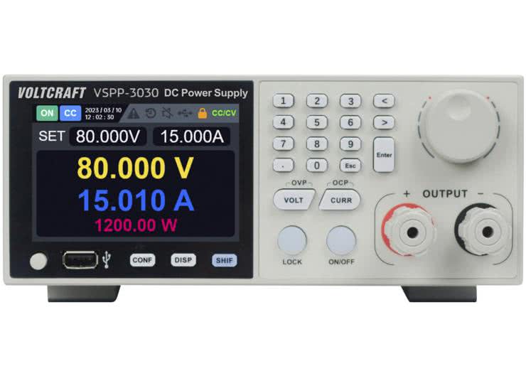 Wydajne zasilacze laboratoryjne poszerzają portfolio produktów Voltcraft