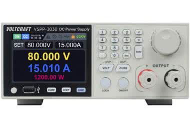 Wydajne zasilacze laboratoryjne poszerzają portfolio produktów Voltcraft