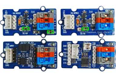Drivery magistral szeregowych RS232, RS422, RS485 zgodne z Grove