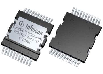 750-woltowe tranzystory CoolSiC MOSFET G2 w nowych obudowach Q-DPAK i D2PAK