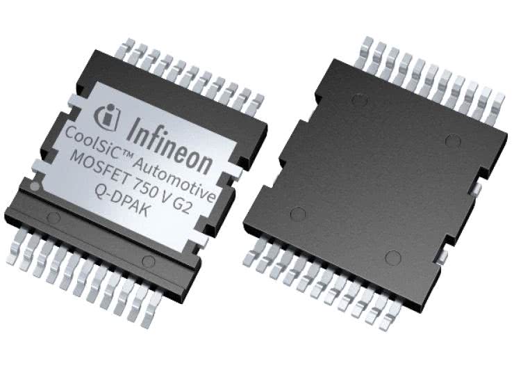 750-woltowe tranzystory CoolSiC MOSFET G2 w nowych obudowach Q-DPAK i D2PAK