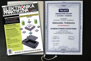 Elektronika Praktyczna wyróżniona w prestiżowym konkursie Numerus Primus Inter Pares!