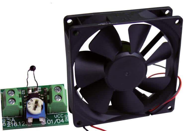 Sterownik wentylatora 12 V