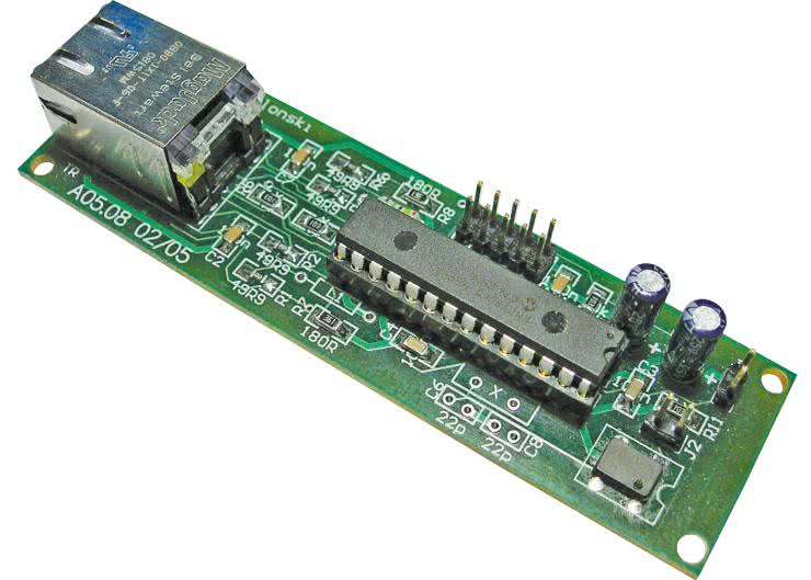 Interfejs internetowy z ENC28J60