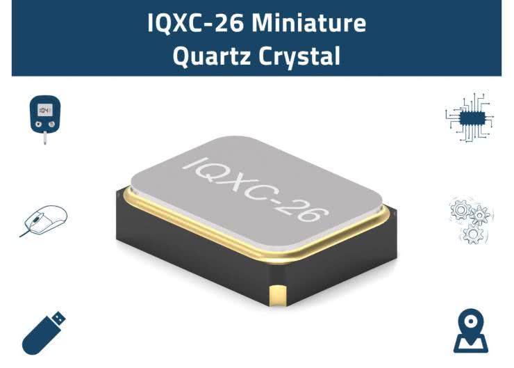 Rezonator kwarcowy IQXC-26