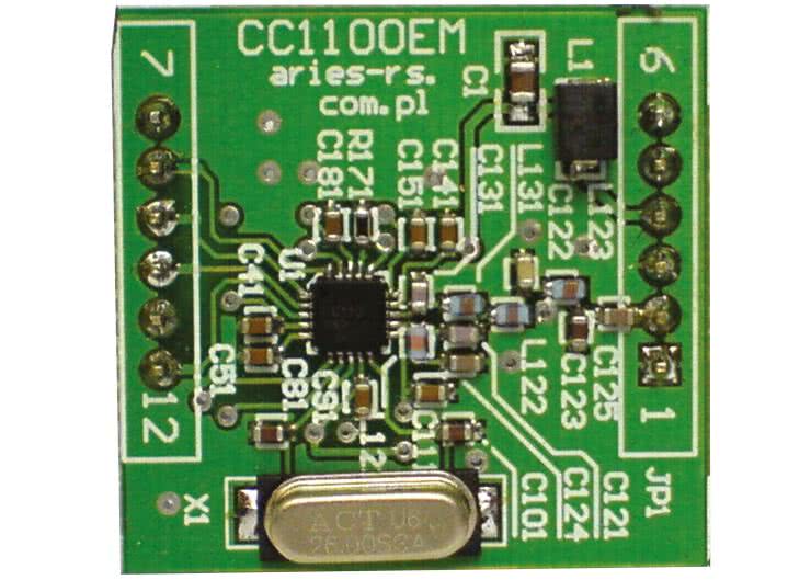 Moduł ISM z CC1100