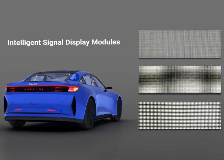 Moduły microLED do zastosowań motoryzacyjnych