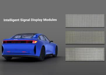 Moduły microLED do zastosowań motoryzacyjnych