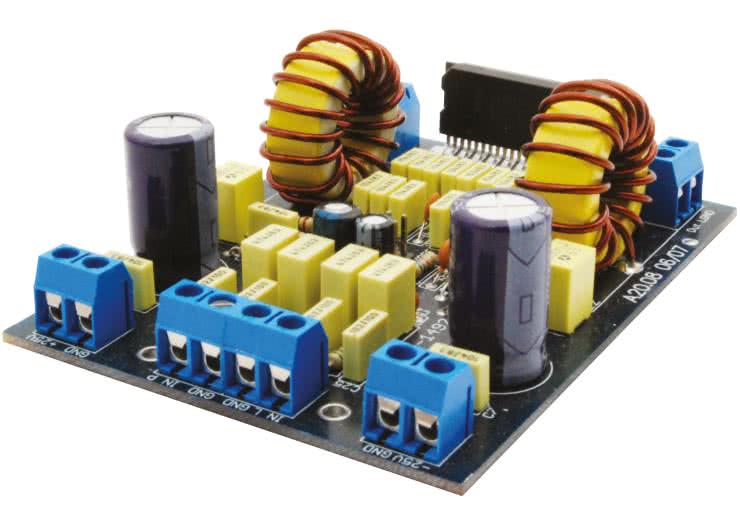 Wzmacniacz 2×100 W - TDA8920 lub 2×50 W - TDA8922