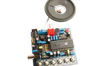 Magnetofon cyfrowy z układem ISD17xx