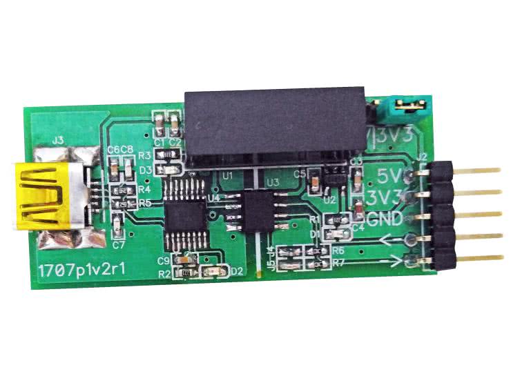 Izolowana przejściówka USB/UART
